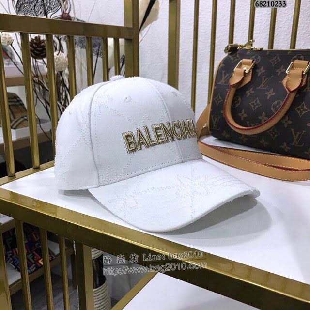 Balenciaga男女同款帽子 巴黎世家經典棒球帽鴨舌帽  mm1110